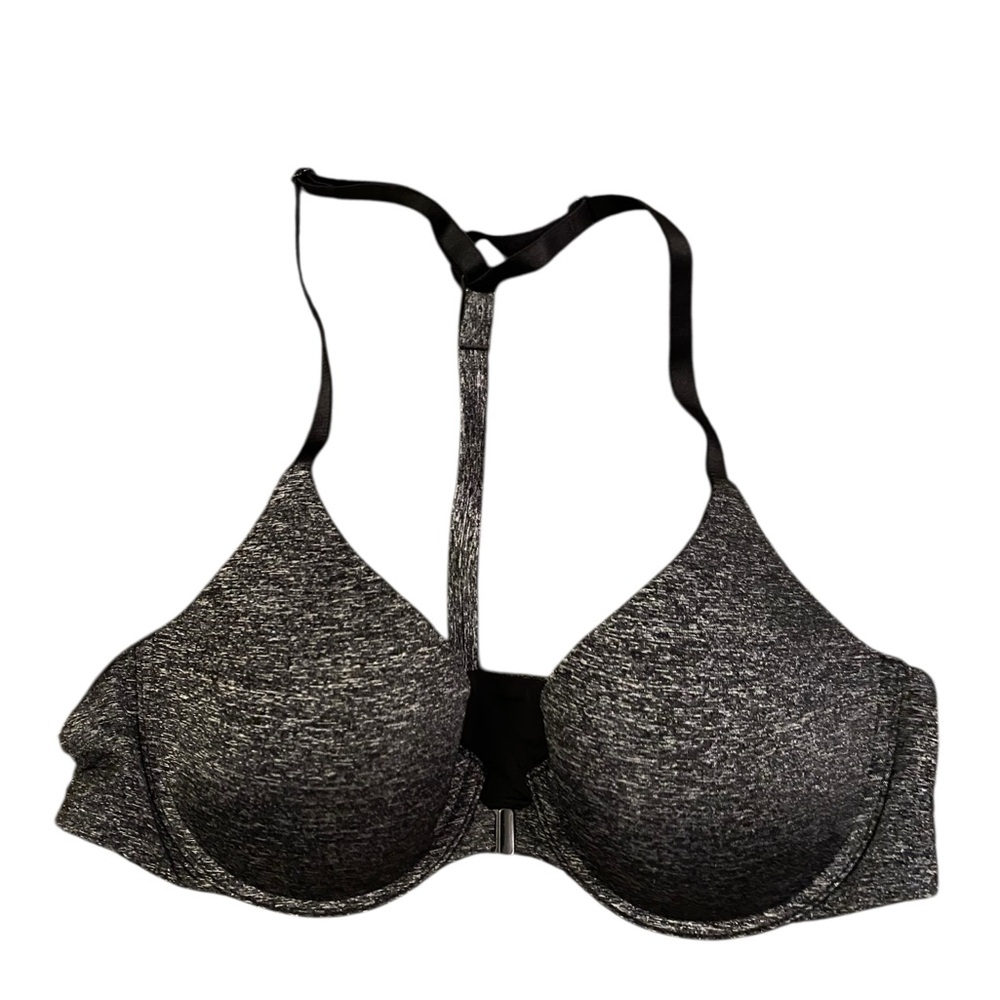Victoria Secret Semi Demi Racerback front closure Bra 34B